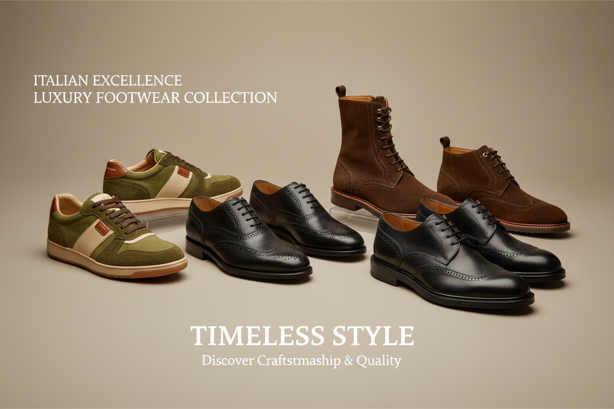 Banner homepage scarpe Diadora Doucal's Santoni