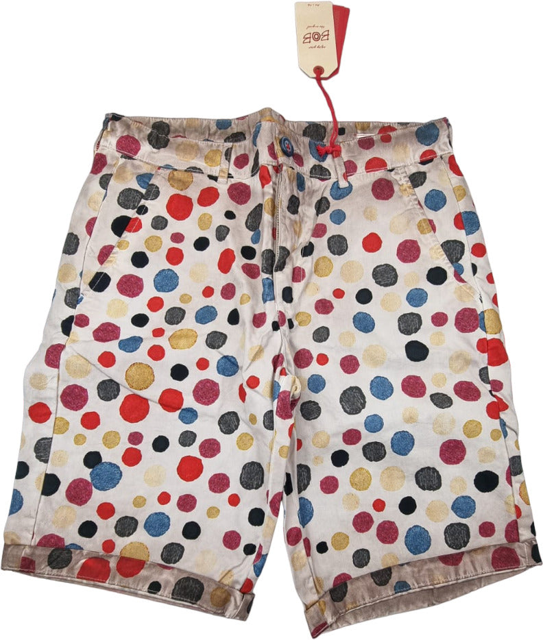 Bermuda uomo BOB - Fantasia - Tabacco multicolor