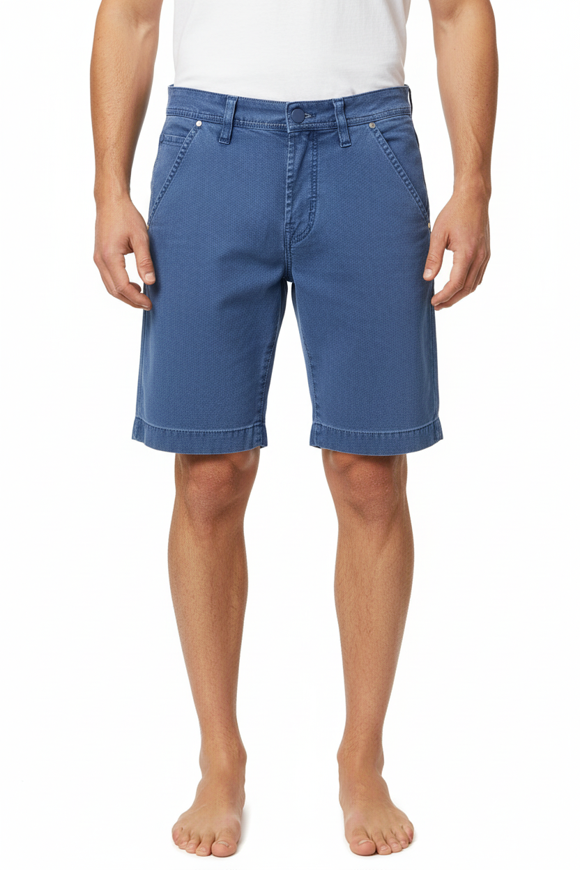 Bermuda uomo Jacob Cohen - micro fantasia - blu elettrico