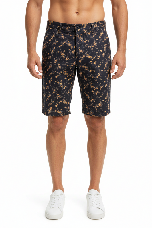Bermuda uomo RRD - chino short liberty - nero
