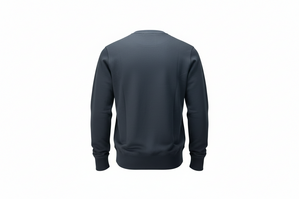 Maglia uomo Bob Company con scollo a V, in tessuto blu notte, stile moda uomo, abbigliamento maglie e maglioni.
