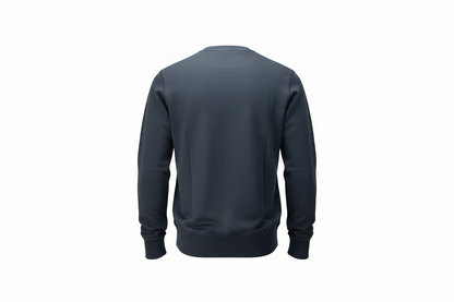 Maglia uomo Bob Company con scollo a V, in tessuto blu notte, stile moda uomo, abbigliamento maglie e maglioni.