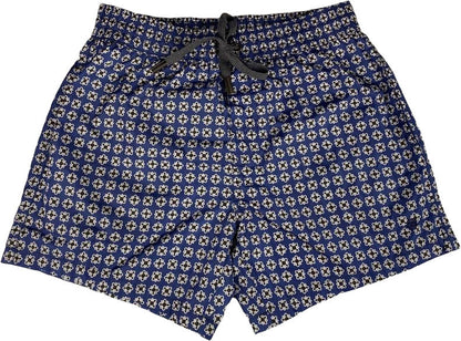 Boxer mare Uomo - Paolo Pecora - Colore Blu/Nero/bianco - Fantasia