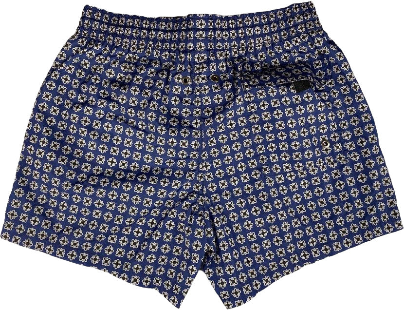 Boxer mare Uomo - Paolo Pecora - Colore Blu/Nero/bianco - Fantasia