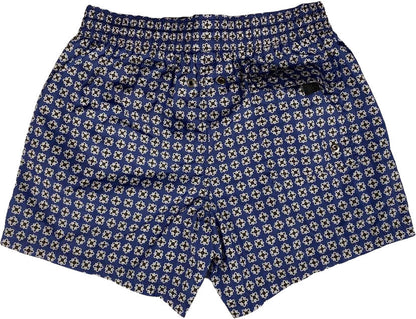 Boxer mare Uomo - Paolo Pecora - Colore Blu/Nero/bianco - Fantasia