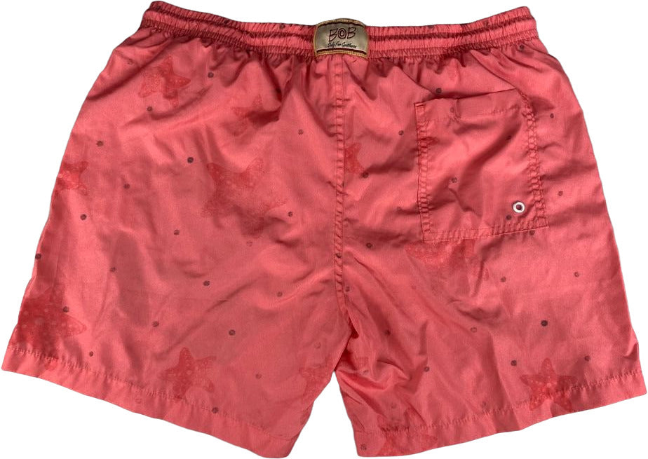 Boxer mare Uomo BoB Company - fantasia Barca/Stelle marine - colore porpora