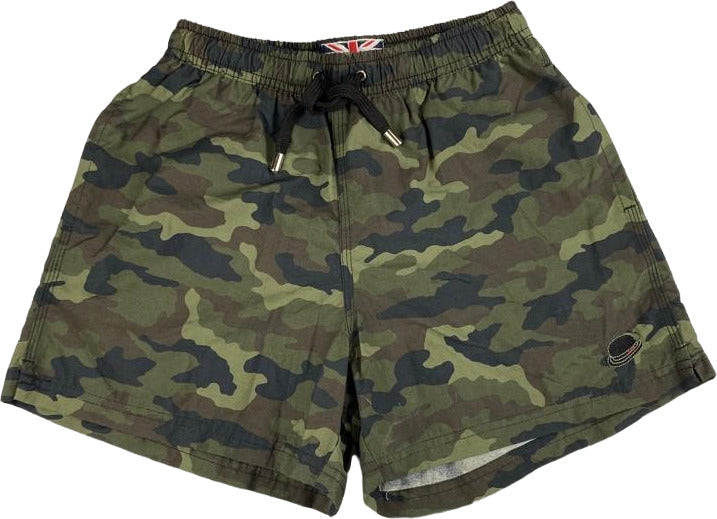 Boxer mare Uomo Dandy Style - Fantasia mimetica  - Colore Verde