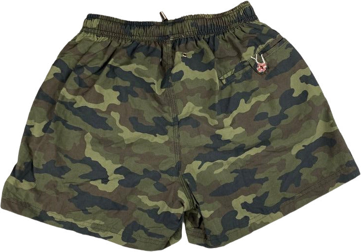 Boxer mare Uomo Dandy Style - Fantasia mimetica  - Colore Verde