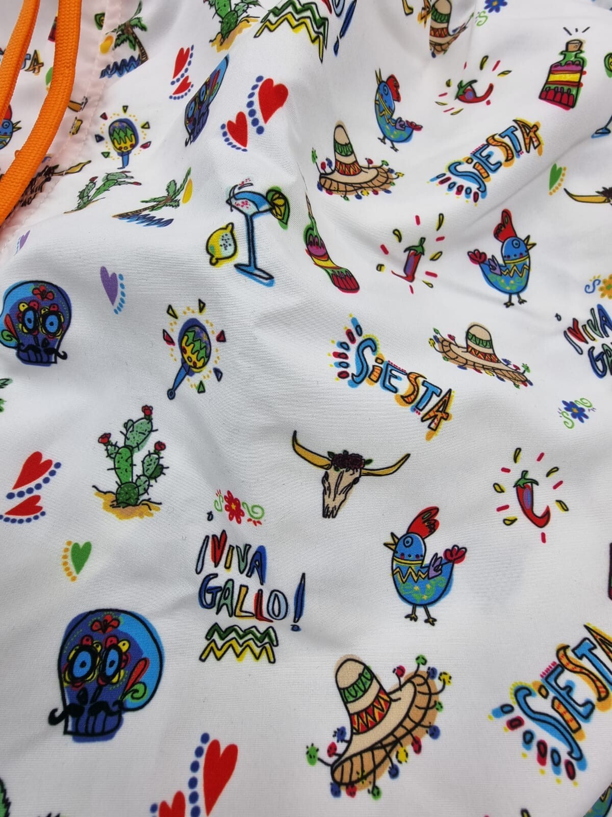 Boxer mare Uomo Gallo - fantasia siesta