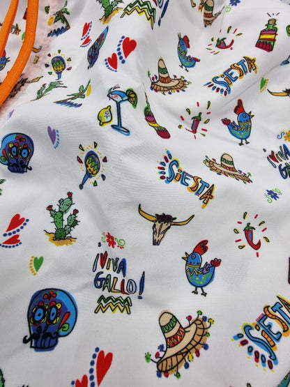 Boxer mare Uomo Gallo - fantasia siesta