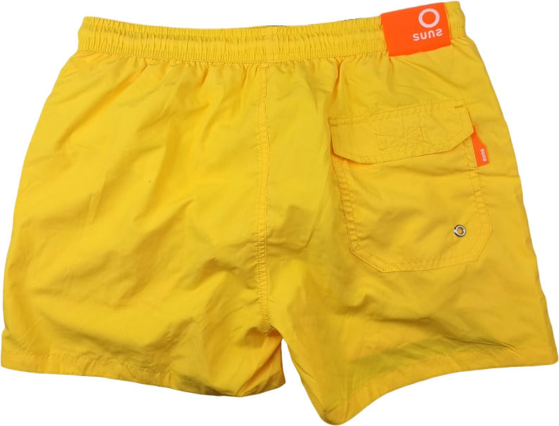 Boxer mare Uomo Suns - Tinta unita - giallo
