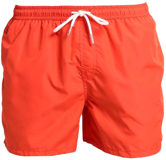 Boxer mare uomo Suns tinta unita arancio