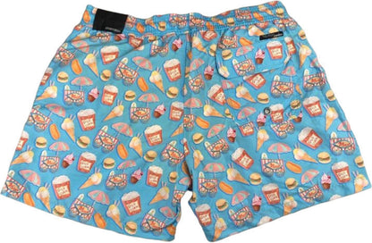 Boxer mare uomo RRD fantasia Tramontana Circus celeste. Retro