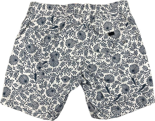 Boxer mare uomo Sunstripes fantasia floreale bianco grigio2