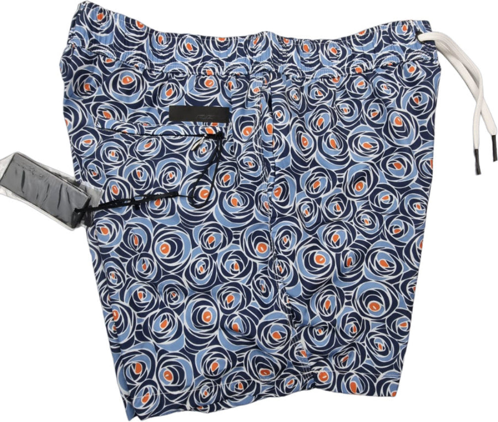 Boxer mare uomo RRD fantasia Tramontana Garden. Lato