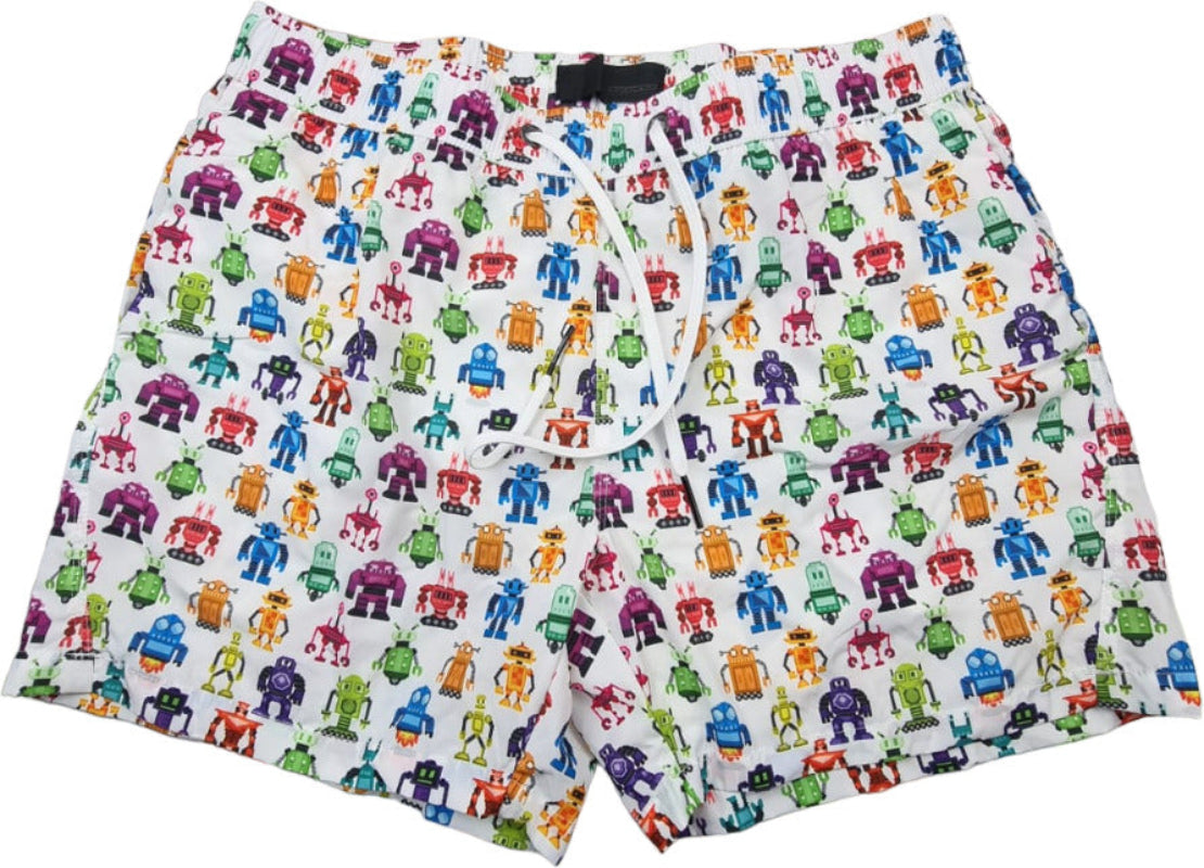 Boxer mare uomo RRD fantasia Tramontana pixel Robot. fronte