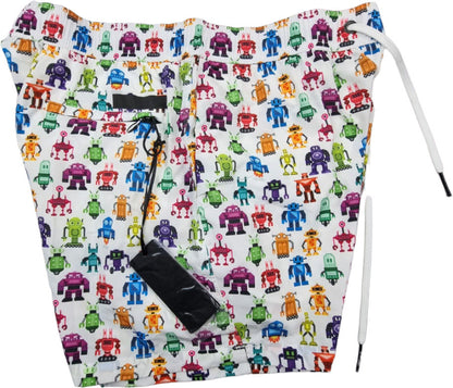 Boxer mare uomo RRD fantasia Tramontana pixel Robot lato