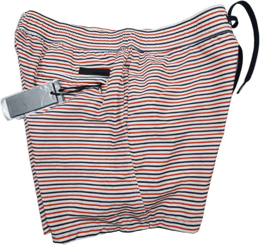 Boxer mare uomo RRD Tramontana pattern righe. Lato

