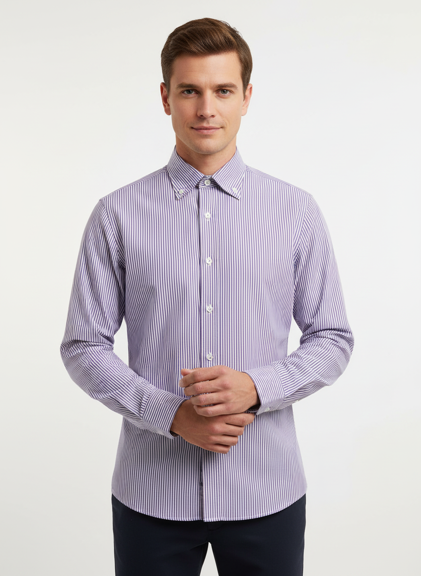 Camicia Bagutta indossata da modello