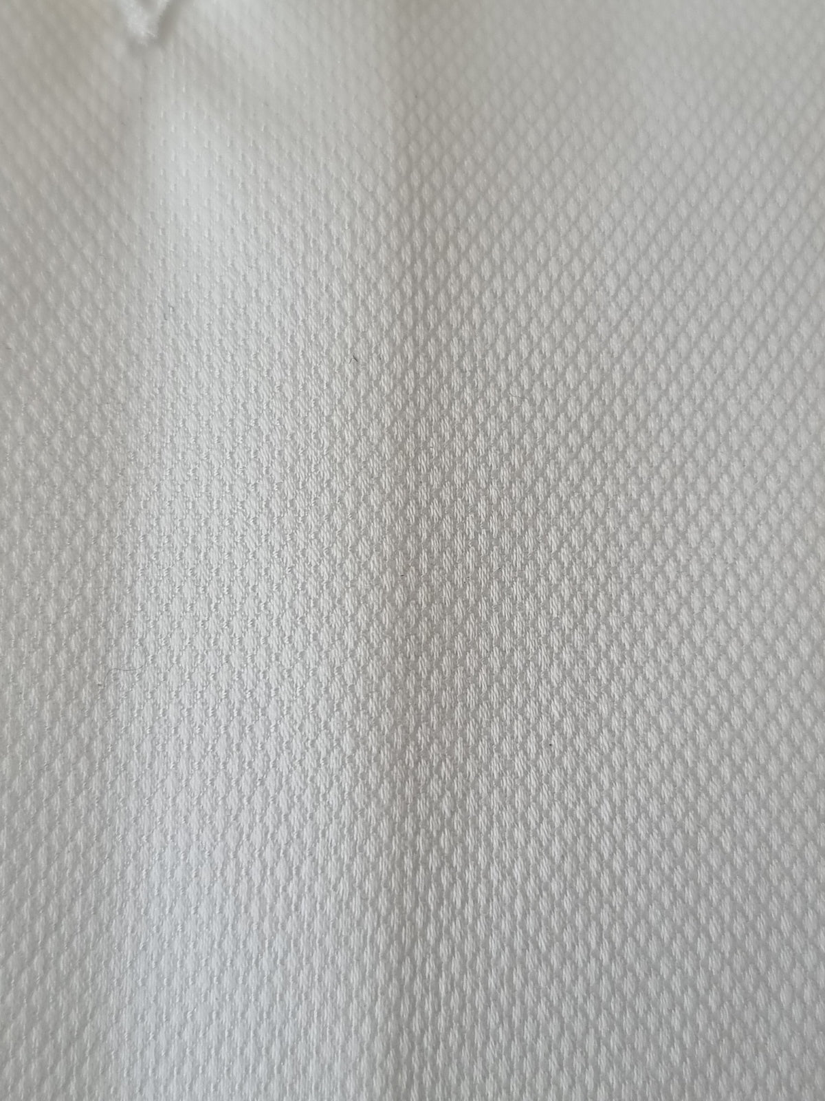 Camicia uomo Sonrisa bianco operato particolare tessuto