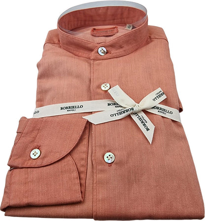 Borriello Men's Shirt - Korean - Orange