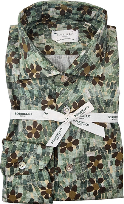 Camicia uomo Borriello - fiori