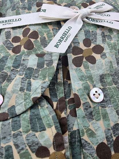 Camicia uomo Borriello - fiori
