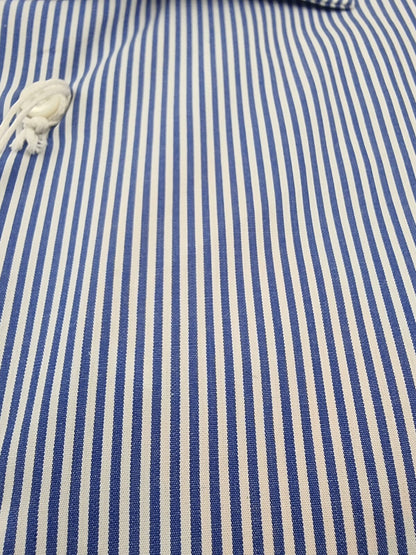 Borriello Men's Shirt - Striped - White/Blue