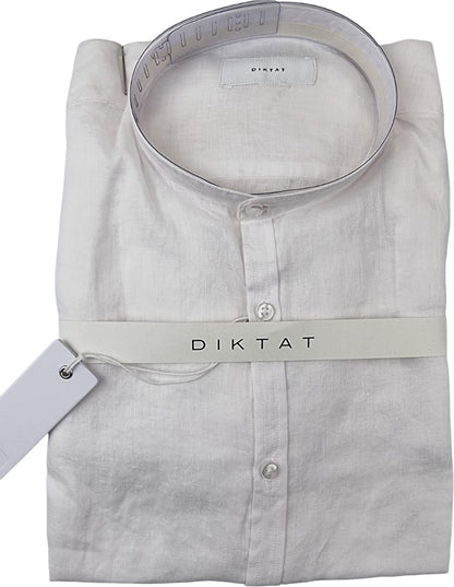 DIKTAT Men's Shirt - Solid Color - Korean - Linen