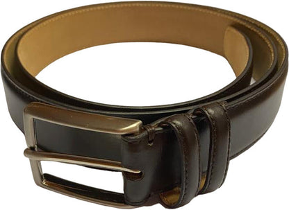 Cintura uomo Bergamotto - Vera pelle - Cacao