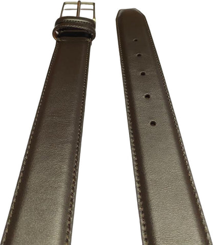 Cintura uomo Bergamotto - Vera pelle - Cacao