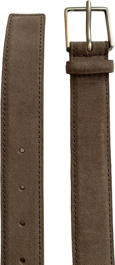 Cintura uomo Orciani - Amalfi - In suede - Tortora