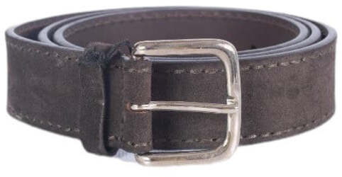 Cintura uomo Orciani - Amalfi in suede - Testa di moro