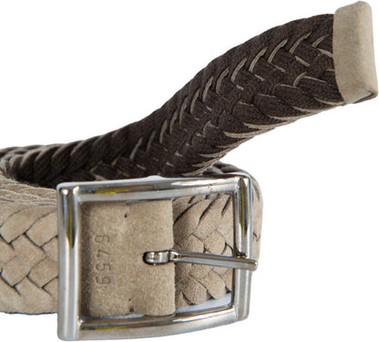 Cintura uomo Orciani - Double face - scamosciata - Venice - beige marrone