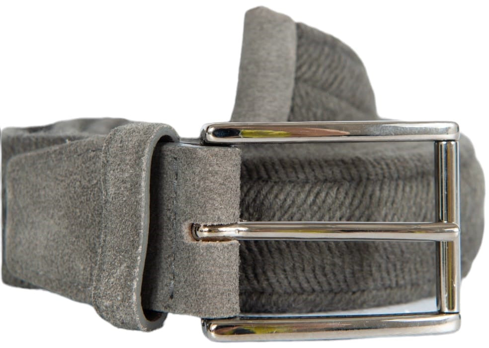 Cintura uomo Orciani - Elast wool in lana e suede