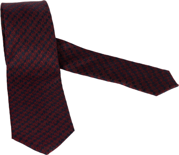 Bergamot Men's Tie - Pattern - Amaranth