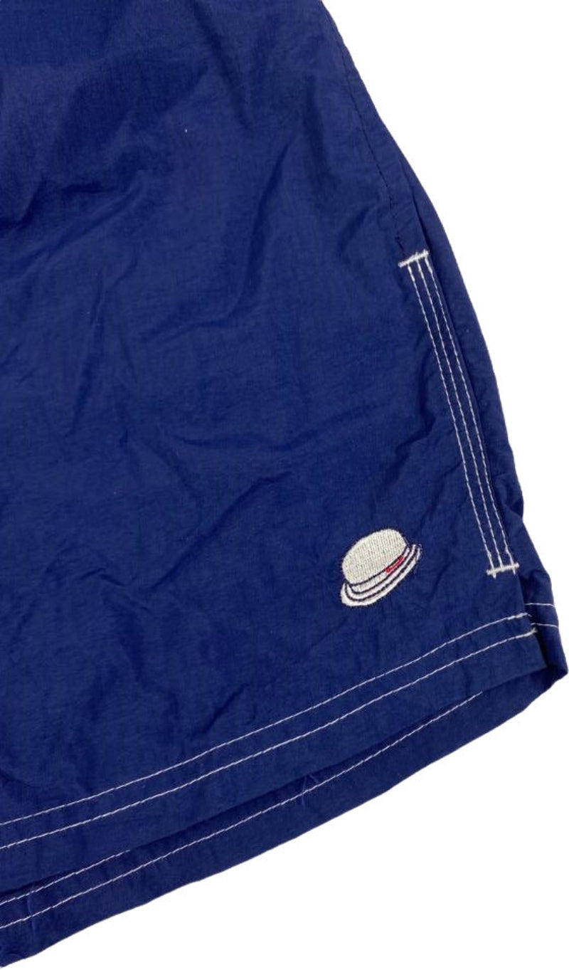 Boxer mare da uomo Dandy Style blu tinta unita, pantaloncini sportivi per attività acquatiche e tempo libero.
