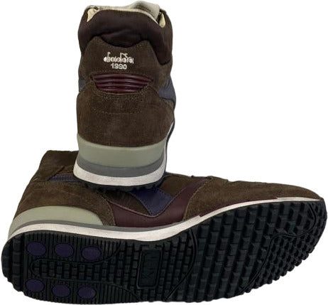 Scarpa uomo sportiva - Diadora Heritage - EXODUS MID S - Colore Brown Java