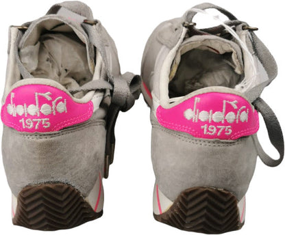 Sneaker donna Diadora Heritage Equipe W SW HH in grigio, scarpa casual sportiva con design moderno e dettagli in tessuto.