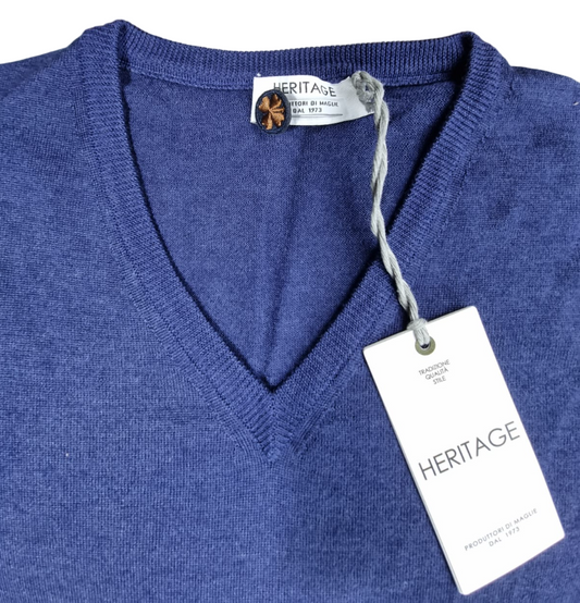 Maglia uomo Heritage-scollo a V