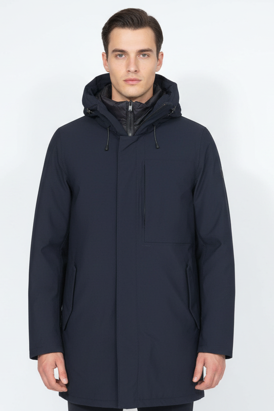 Men's hooded jacket - People of Shibuya - blue