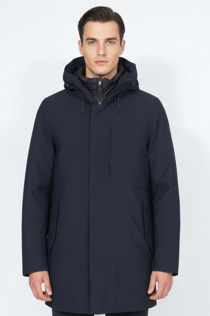 Men's hooded jacket - People of Shibuya - blue