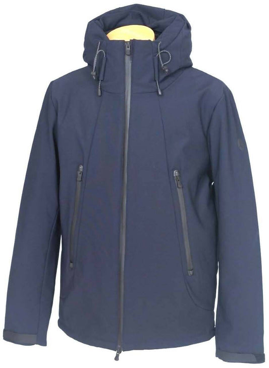 Giubbotto uomo con cappuccio - People of Shibuya - colore  blu