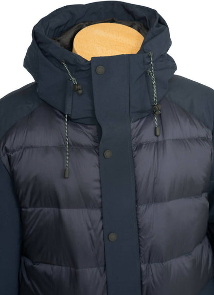 Giubbotto uomo con cappuccio - People of Shibuya - colore  blu