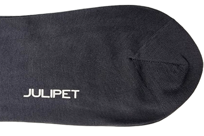 Calza lunga uomo Julipet - Teshy grigio 100% cotone filo di scozia