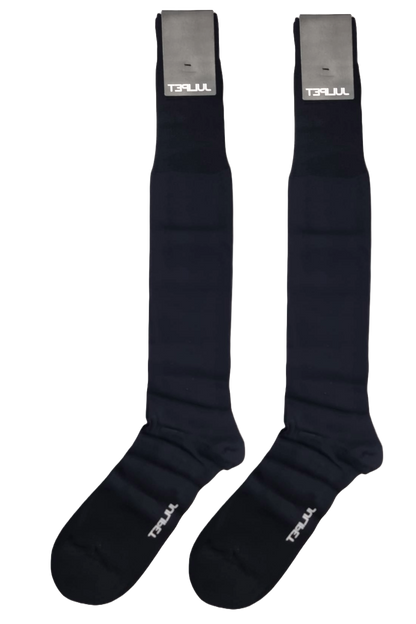 Calza lunga uomo Julipet - Teshy colore Navy 100% cotone filo di scozia