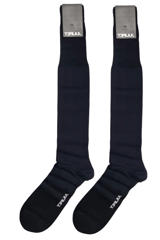 Calza lunga uomo Julipet - Teshy colore Navy 100% cotone filo di scozia