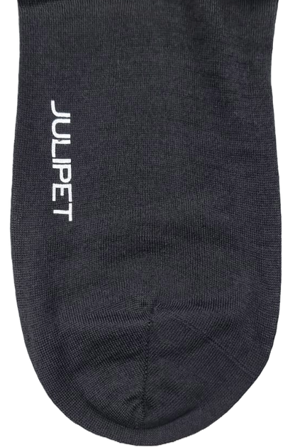 Calza lunga uomo Julipet - Tabott colore nero 80% Lana vergine