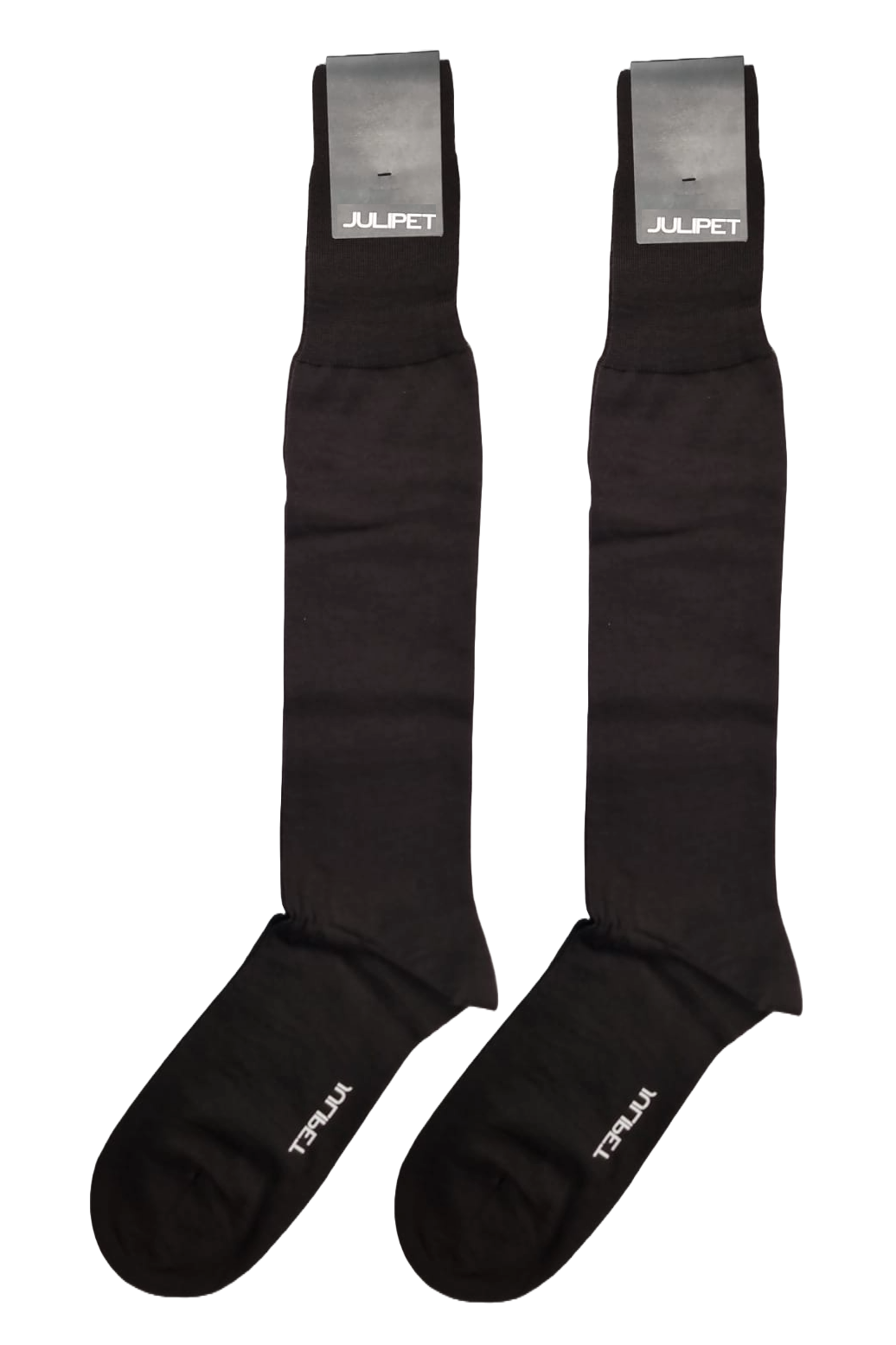 Calza lunga uomo Julipet - Tabott colore marrone tenebre 80% Lana vergine