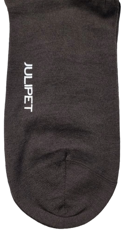 Calza lunga uomo Julipet - Tabott colore marrone tenebre 80% Lana vergine